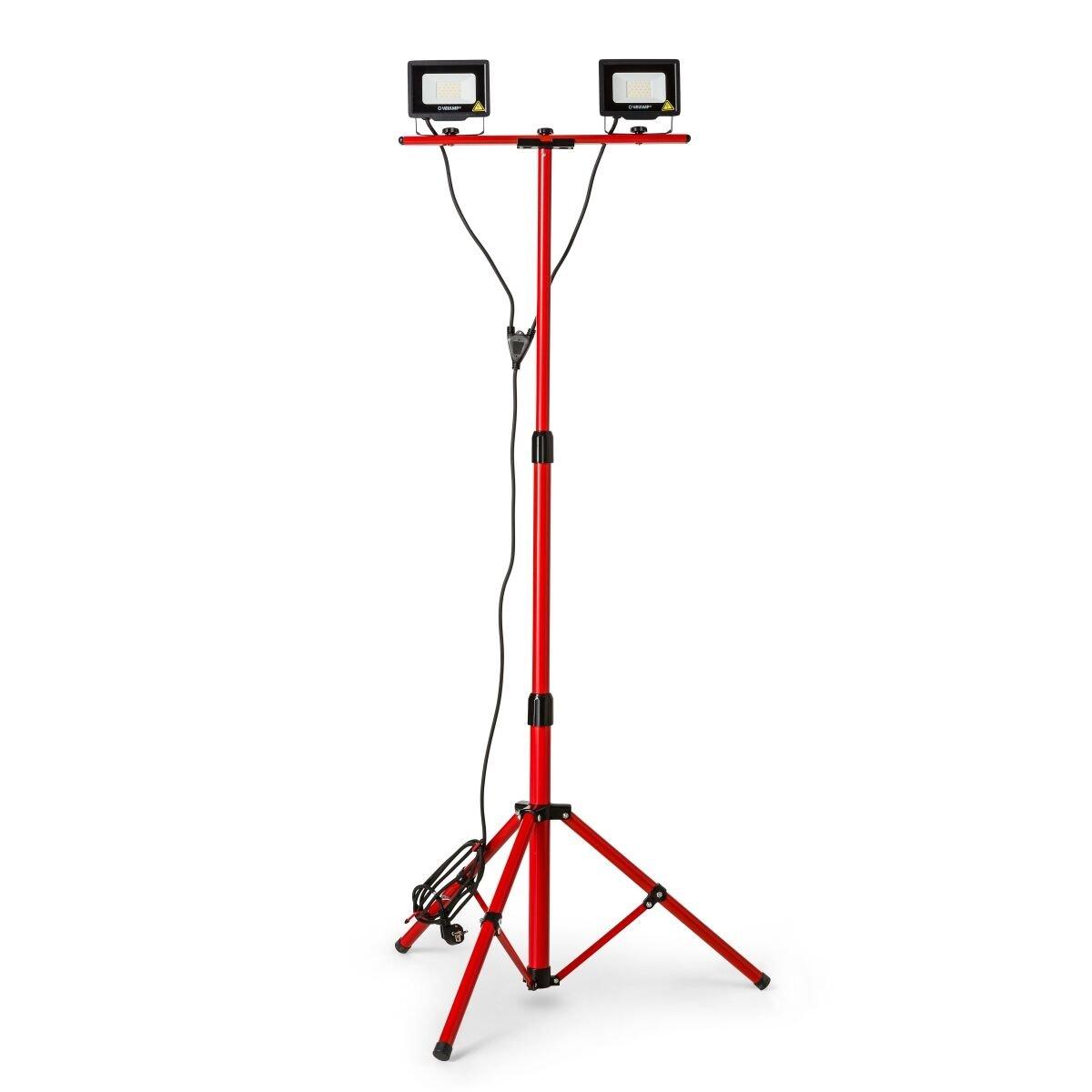 Foco LED Velamp 100 W 4000 K 3200 Lm Trípode