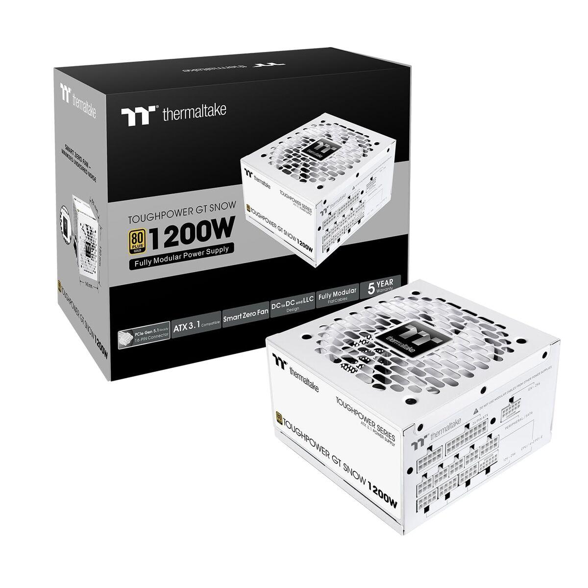Fuente de Alimentación THERMALTAKE Toughpower GT Snow 1200W ATX 1200 W
