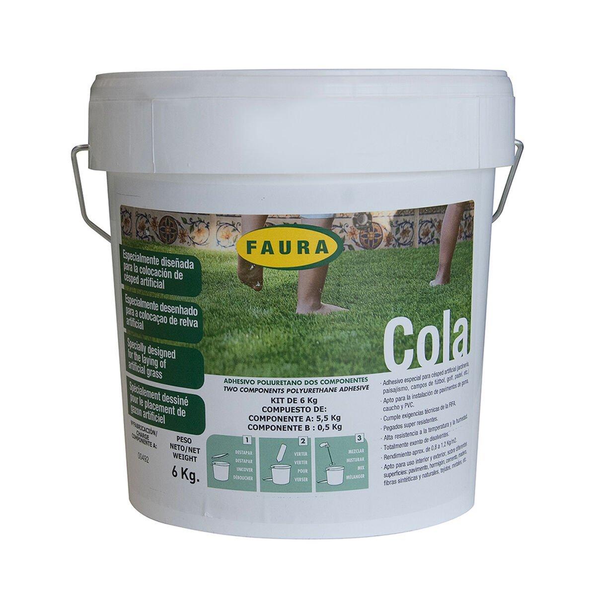 Cola Faura 6 Kg Césped Artificial