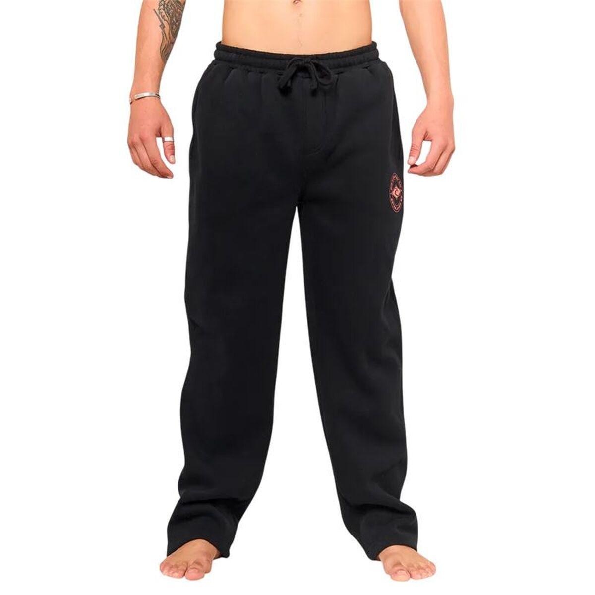 Pantalón Largo Deportivo Rip Curl Stapler Trackpant Negro Hombre