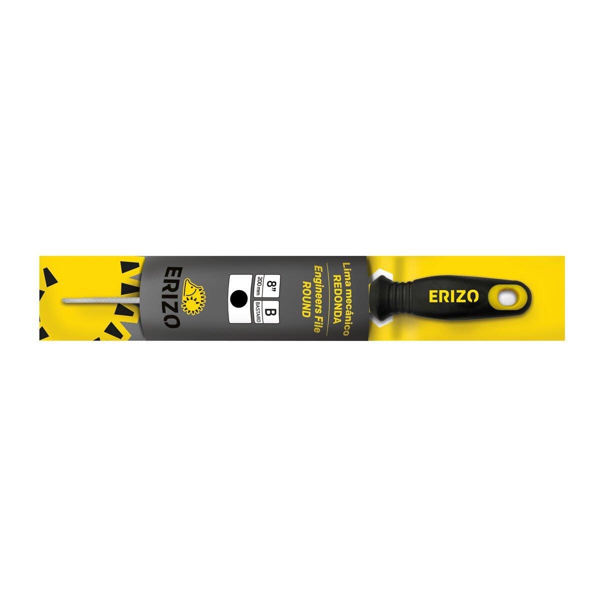 Lima redonda ERIZO 8" Basta