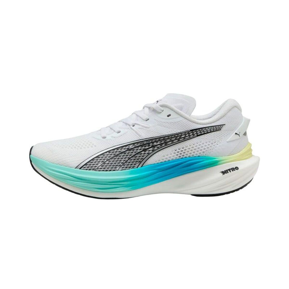 Zapatillas de Running para Adultos Puma Deviate Nitro 3 Blanco