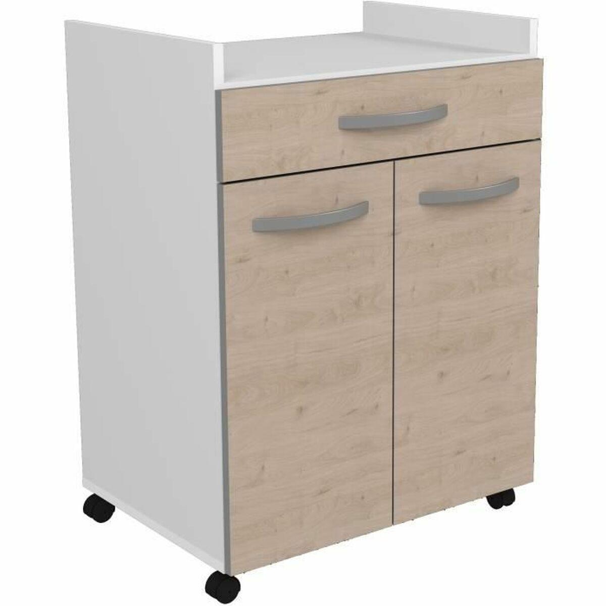 Mueble Auxiliar Oslo Blanco Roble 60 x 44 x 81 cm