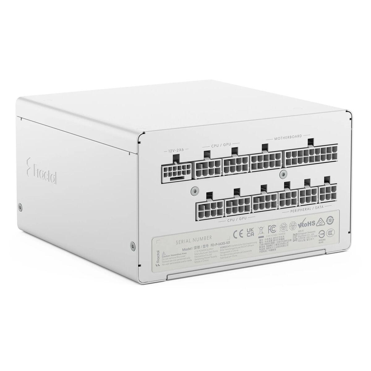 Fuente de Alimentación Fractal Design FD-P-IA3G-101-EU-WT 1000 W 80 Plus Gold