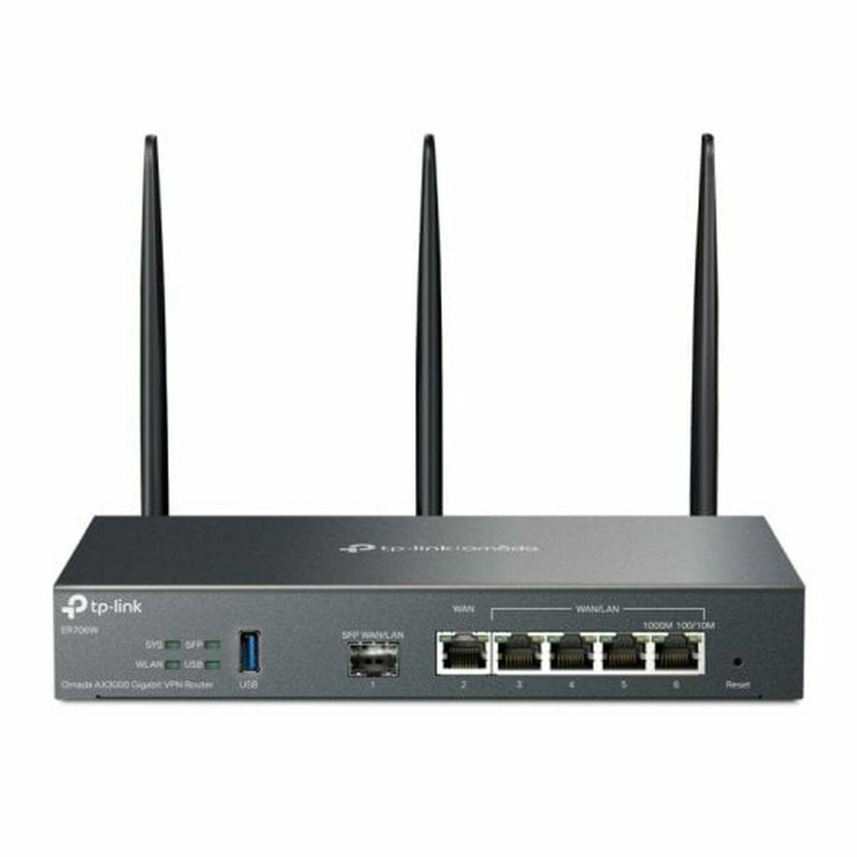 Router TP-Link ER706W Blanco Negro USB RJ45 Ethernet LAN USB 3.2