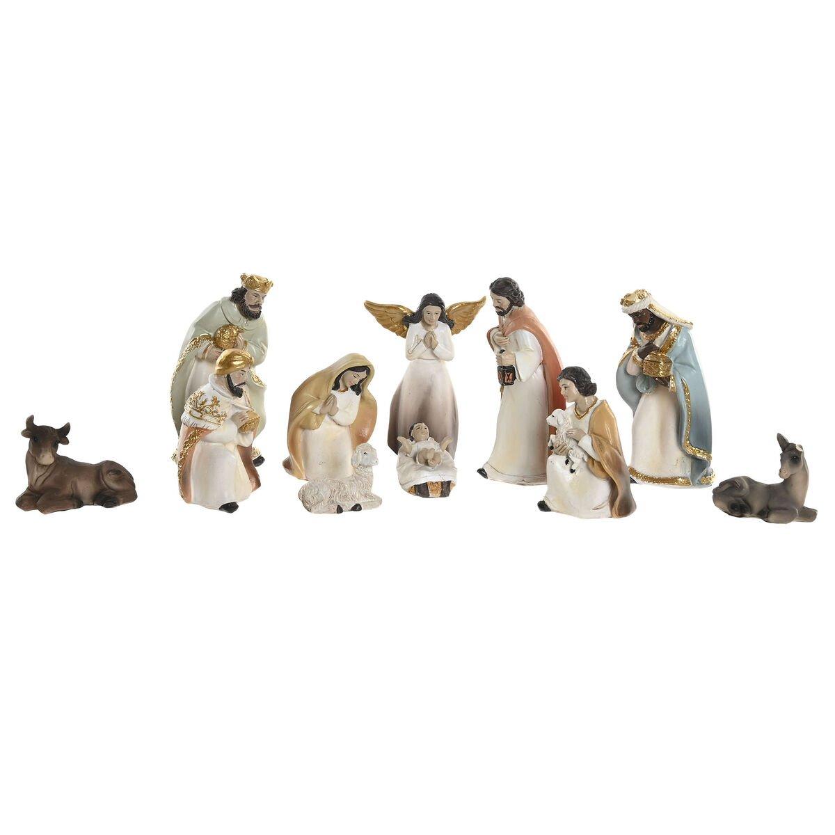 Belén de Navidad Home ESPRIT Multicolor Resina