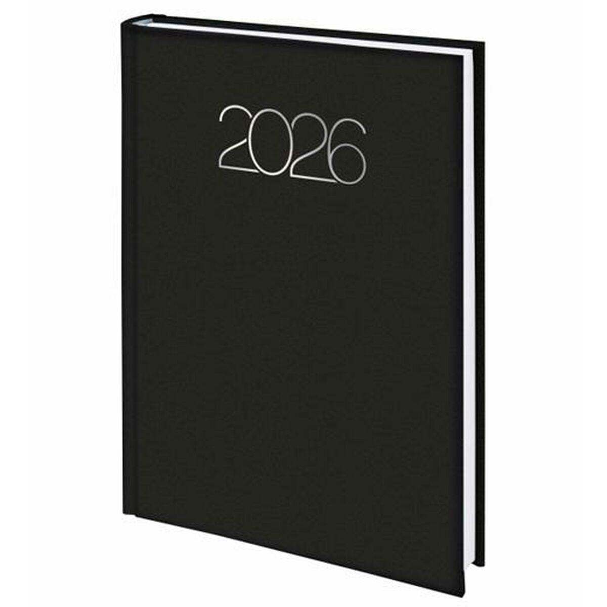 Dietario Deusto PREMIUM Negro A5 14,5 x 20,5 cm 2026