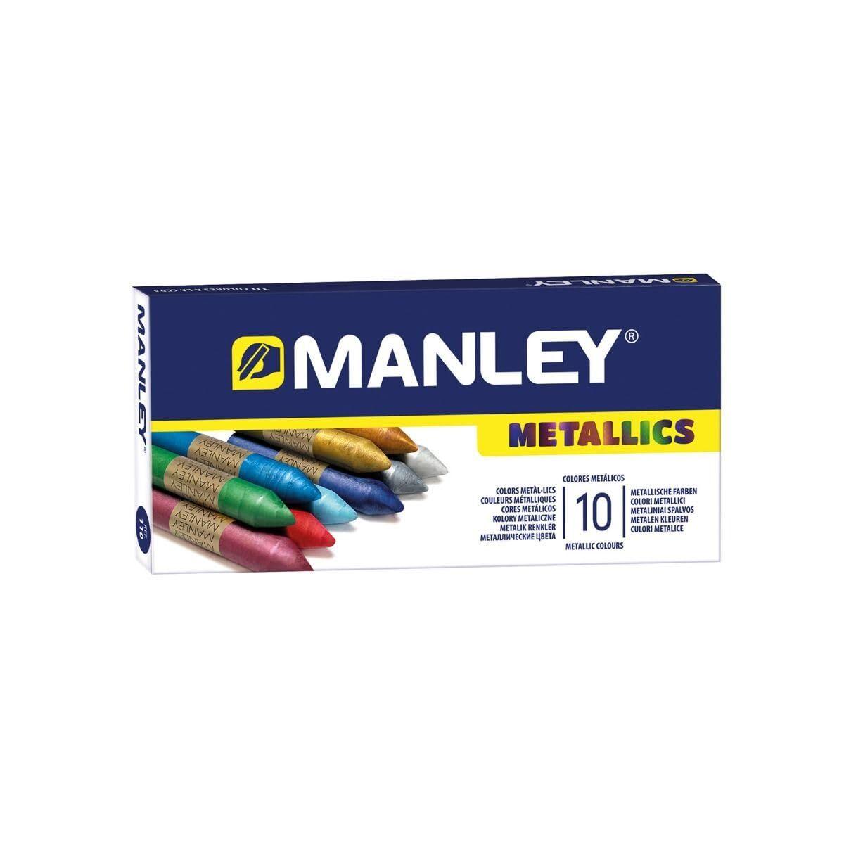Ceras de colores Manley Multicolor (10 Unidades)