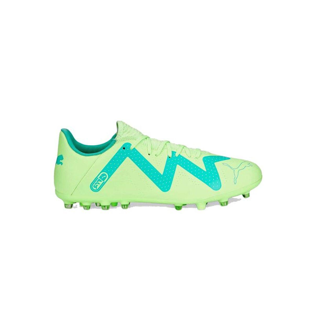 Botas de Fútbol para Niños Puma Future Play Mg Verde limón