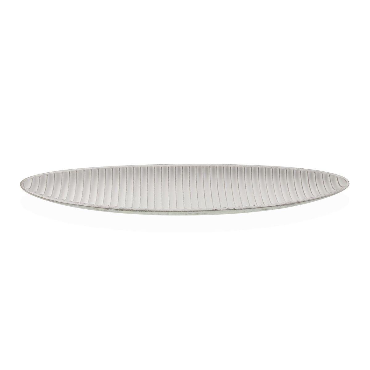 Centro de Mesa Versa Blanco Madera MDF 16 X 4,5 X 64,5 CM