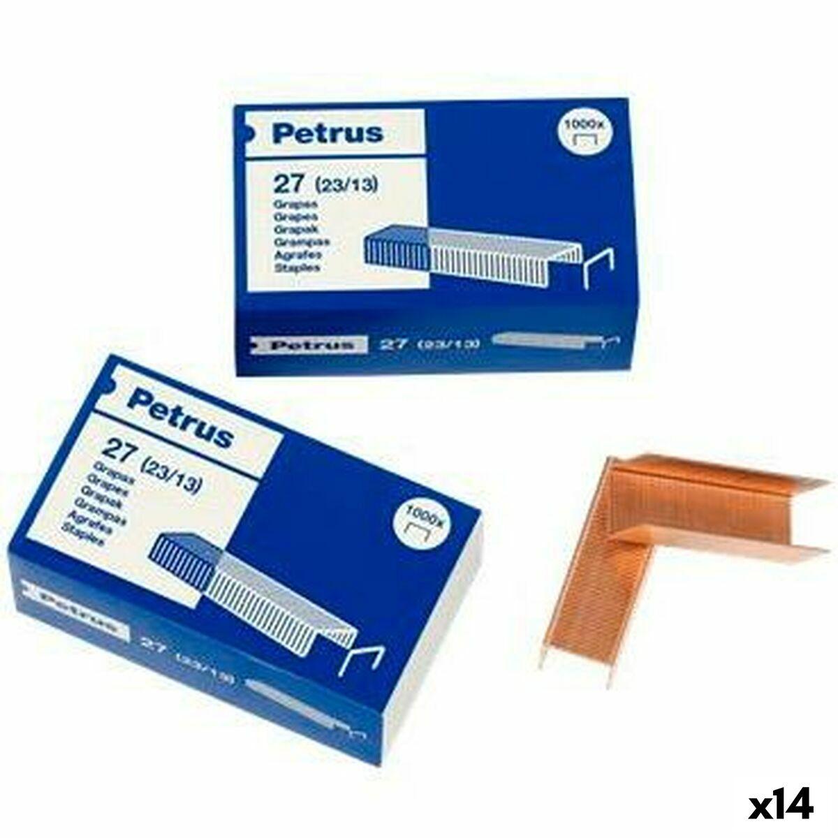 Grapas Petrus Nº27 23/13 13 mm (14 Unidades)