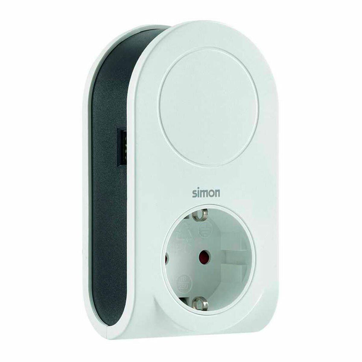 Base de enchufe Simon Blanco 250 V 16A IP20