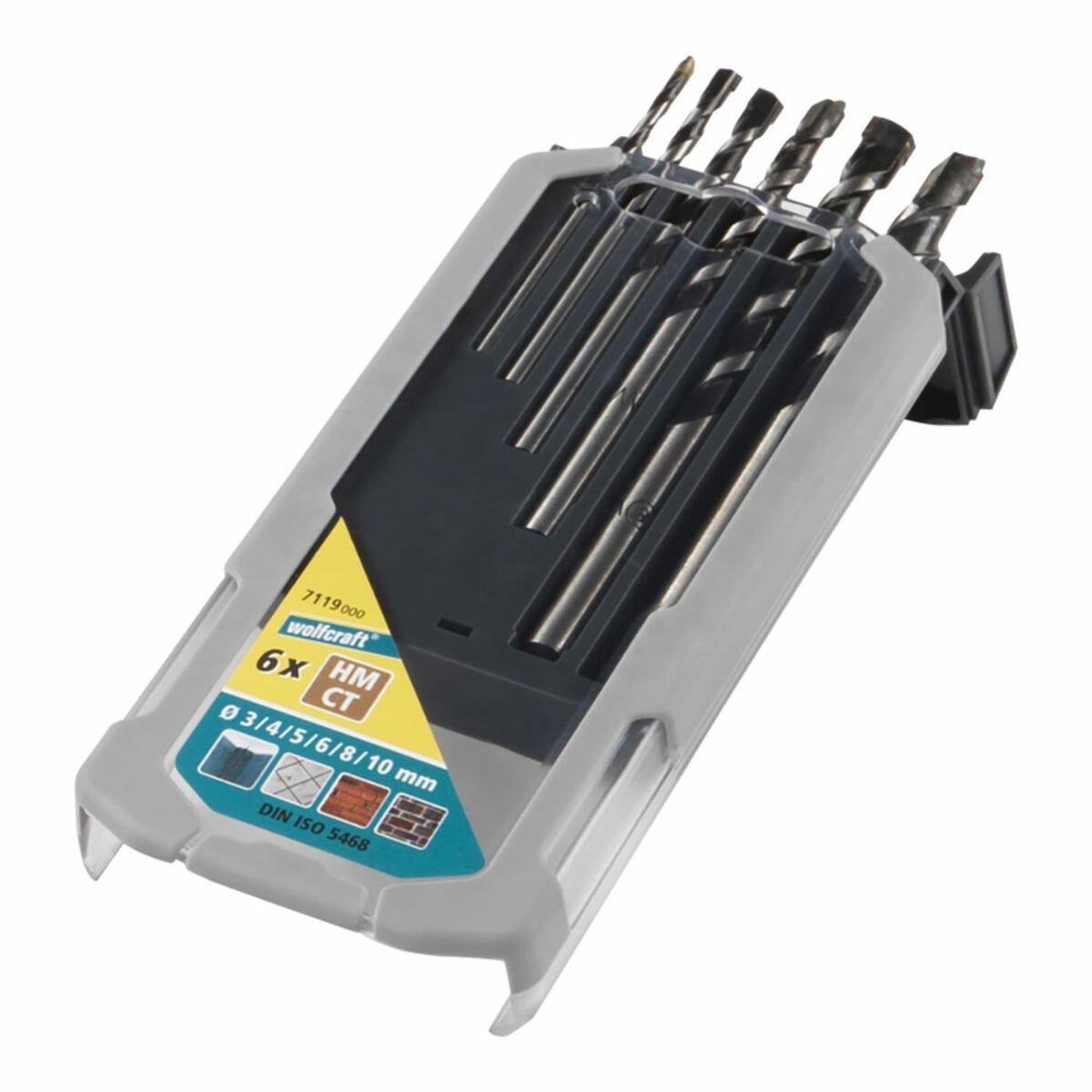 Broca Wolfcraft Ø 30 mm Ø 8 mm Ø 6 mm Ø 5 mm Ø 10 mm Hormigón