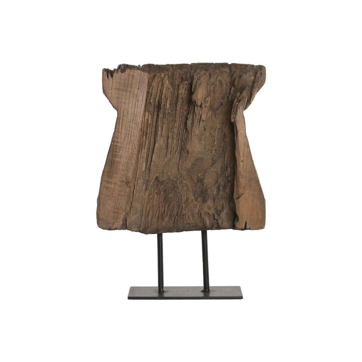 Figura Decorativa Home ESPRIT Negro Natural 33 X 17 X 42 CM