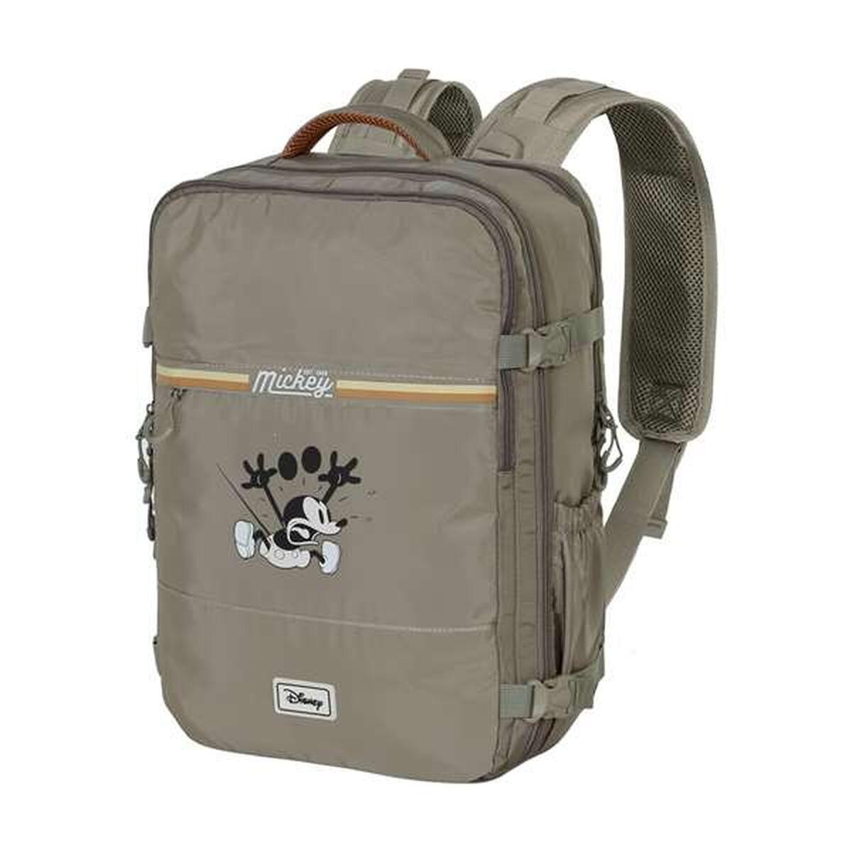 Mochila Multiusos Mickey Mouse Caqui Cabina
