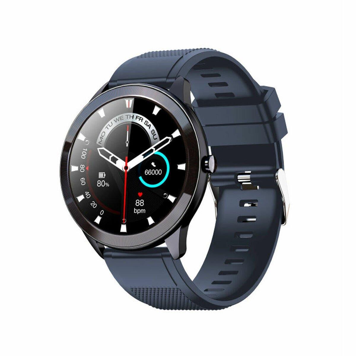 Smartwatch LEOTEC LESW32B Azul Negro 1,28"
