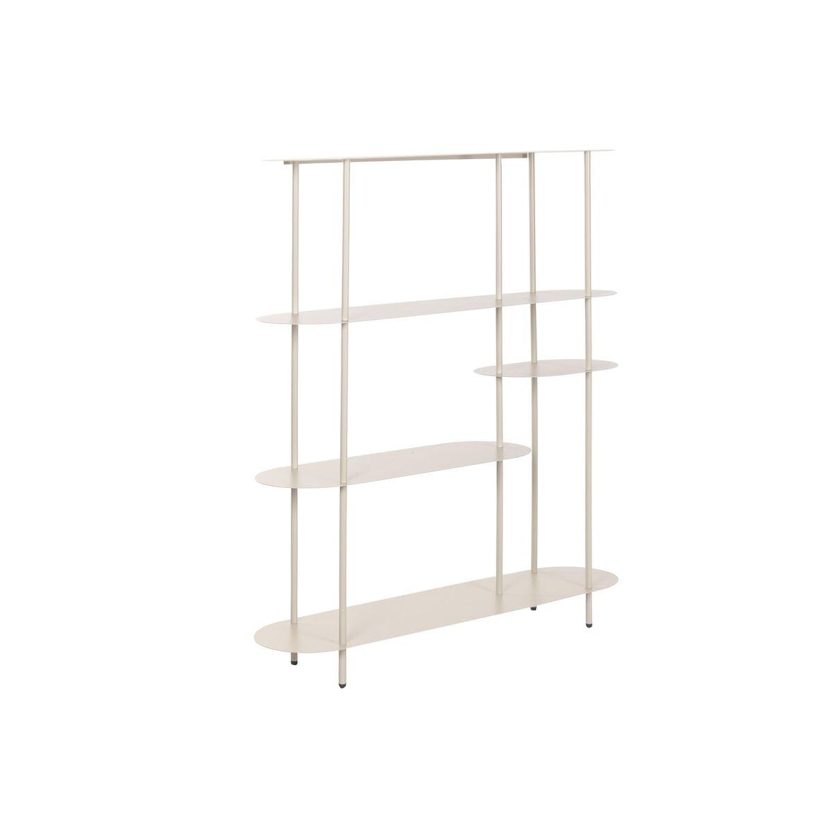 Aparador Home ESPRIT Crema Hierro 118 X 30 X 140 CM