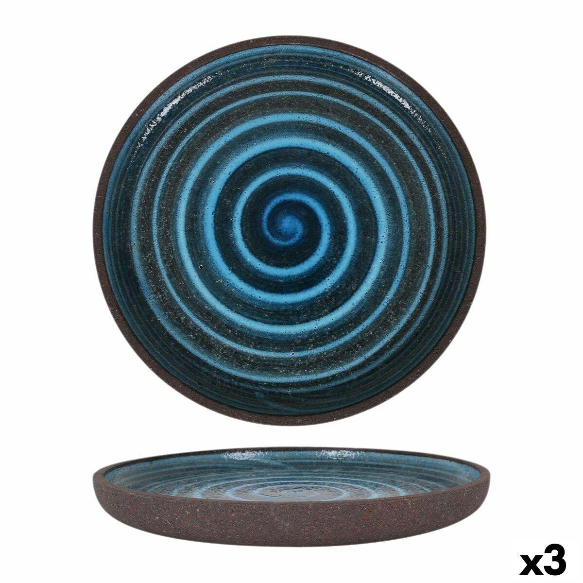 Plato Llano Pompeya Ø 27 cm (3 Unidades)