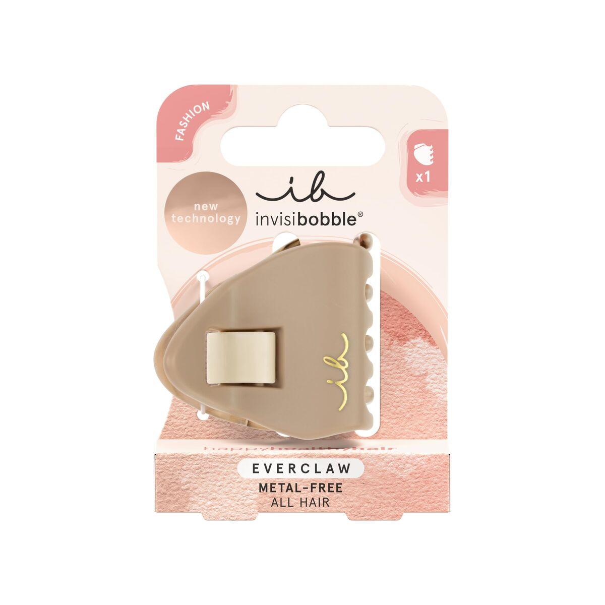 Pinzas para el Cabello Invisibobble INVISIBOBBLE EVERCLAW Beige