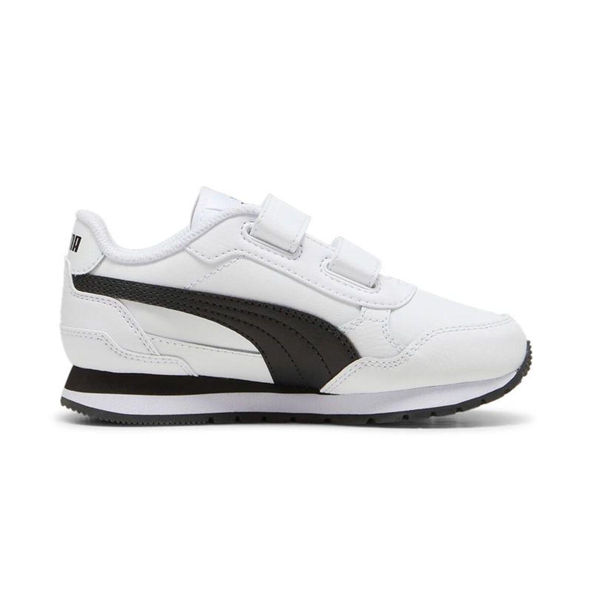 Zapatillas Deportivas Infantiles Puma St Runner V4 L V Ps Blanco