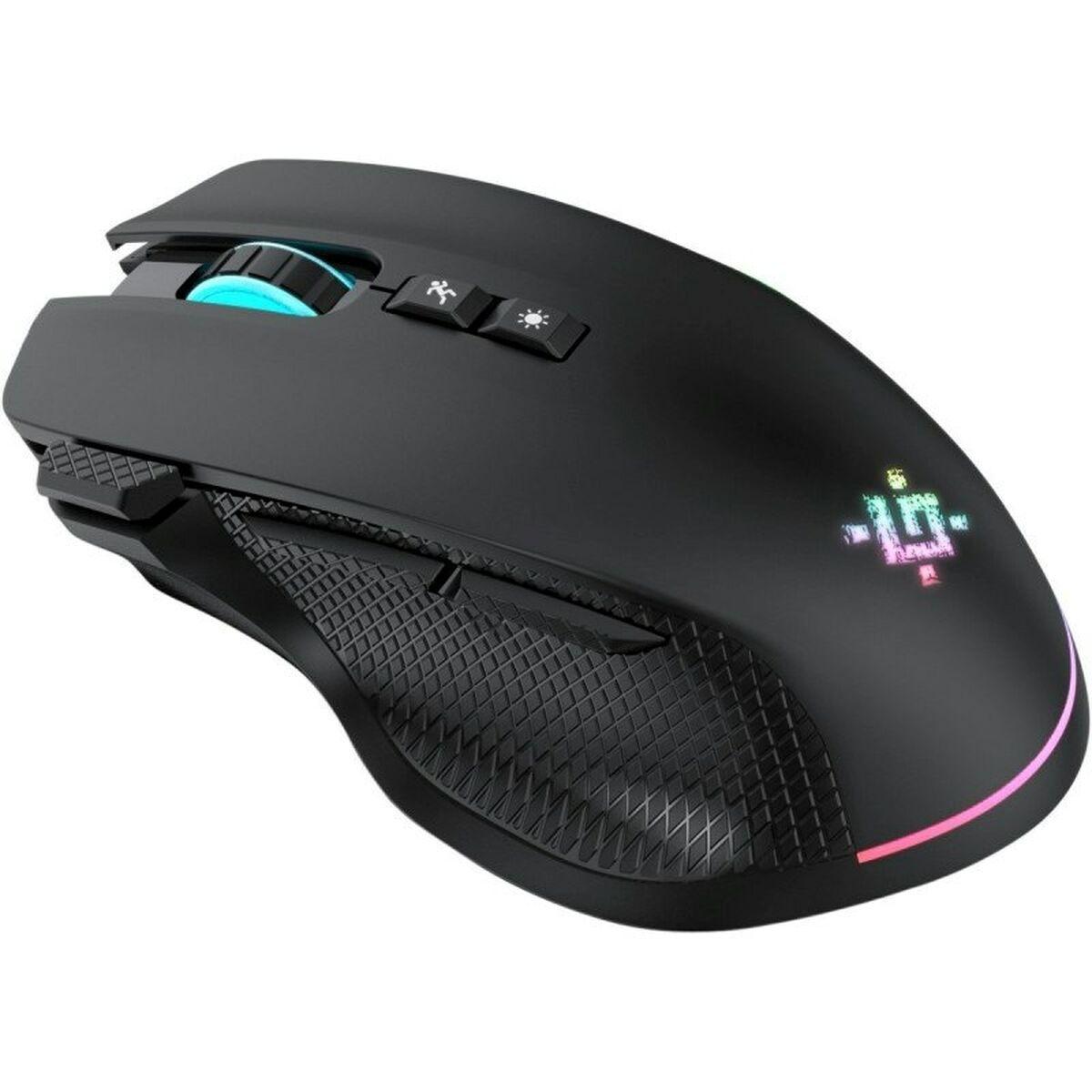 Ratón Gaming Defender GM-213 THUNDER Negro