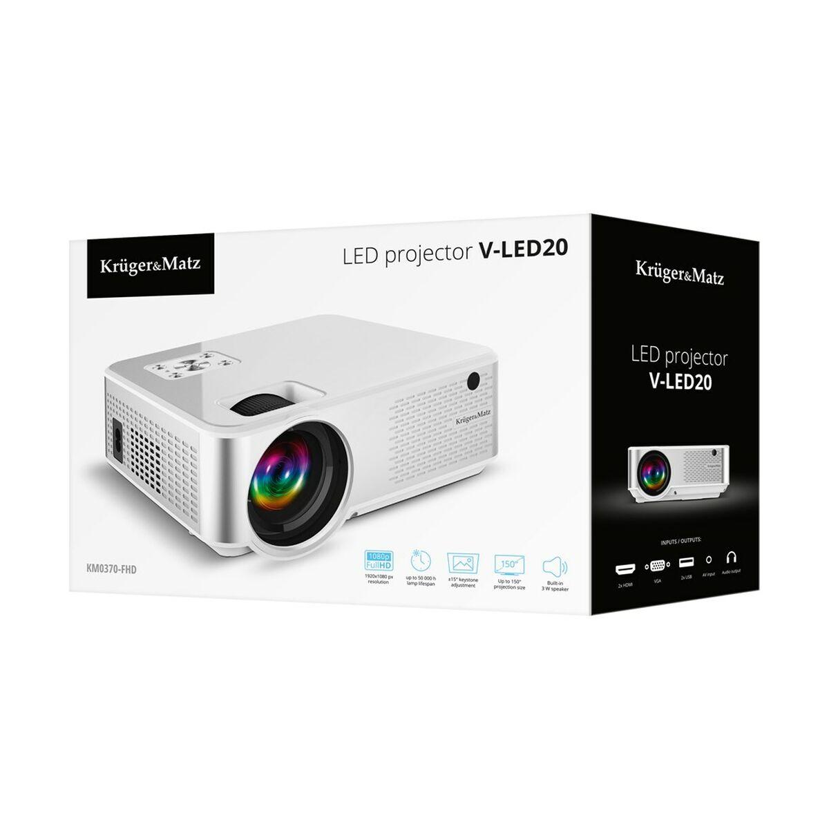 Proyector Kruger & Matz KM0370-FHD
