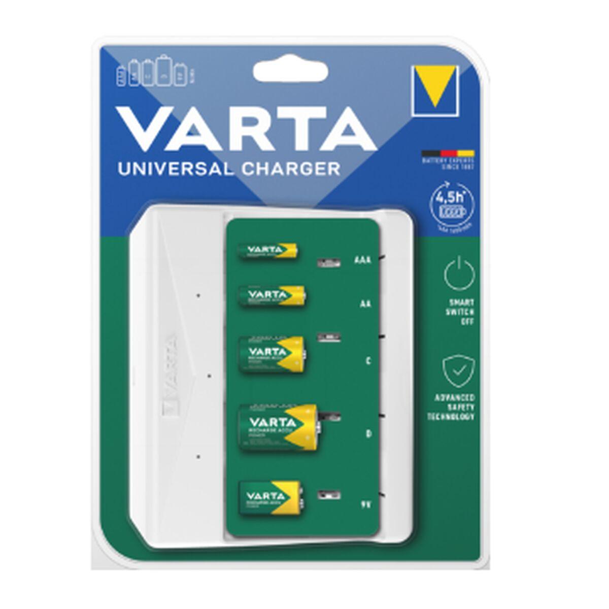 Cargador de Pilas Varta 57658 Universal