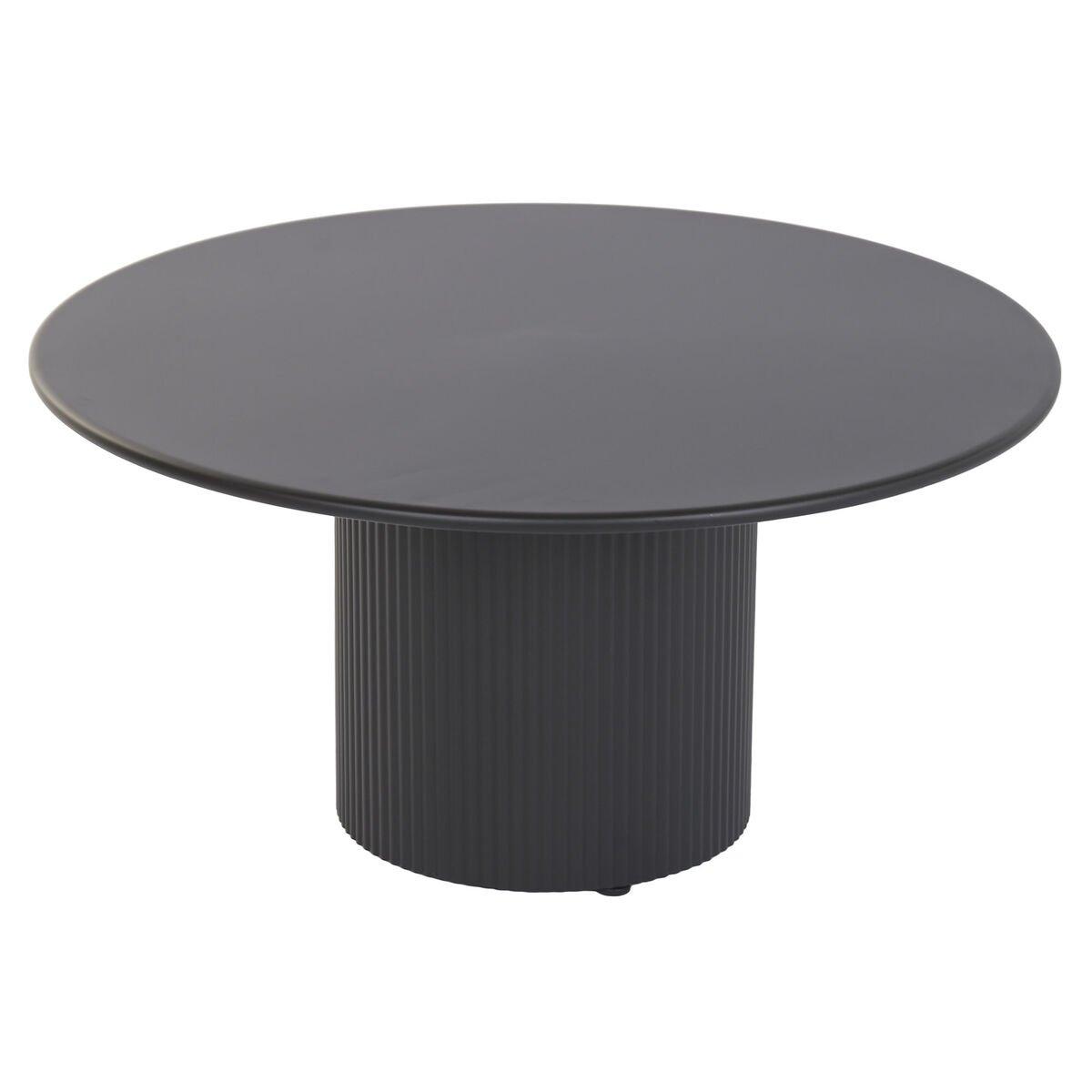 Mesa de Centro Home ESPRIT Negro 80 x 80 x 40 cm