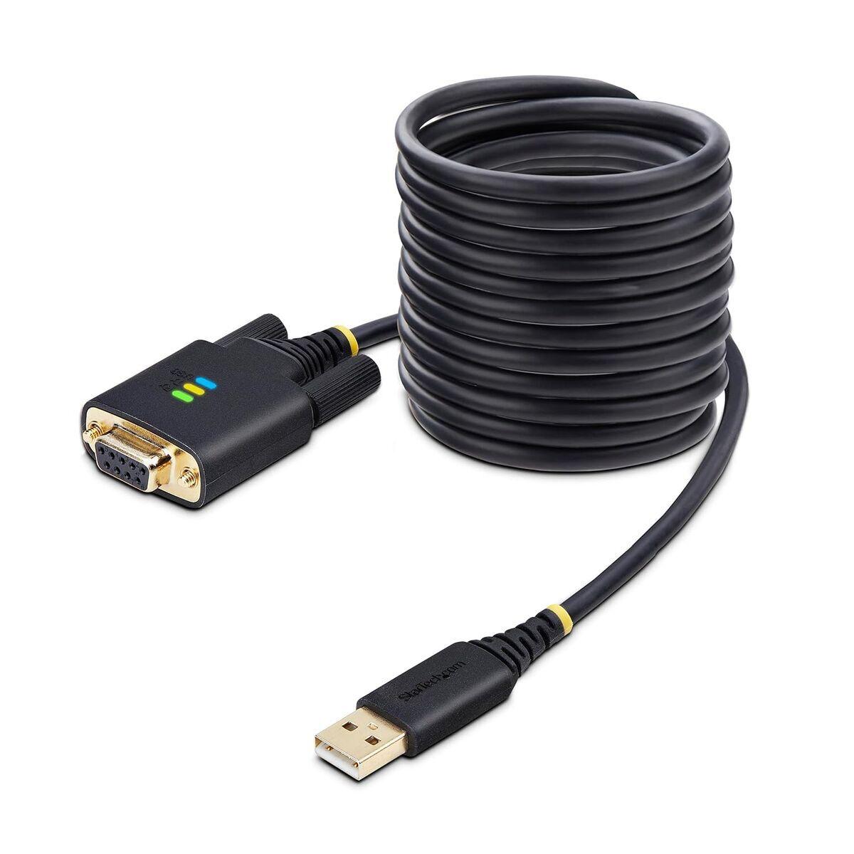 Cable USB Startech 1P10FFCN-USB-SERIAL Negro 3 m