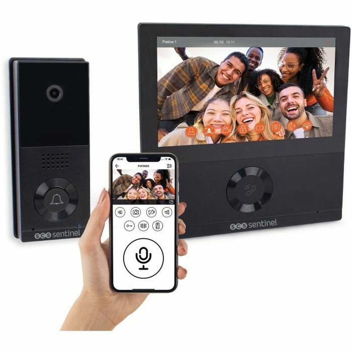 Videoportero Inteligente SCS SENTINEL VisioWifi Negro noir