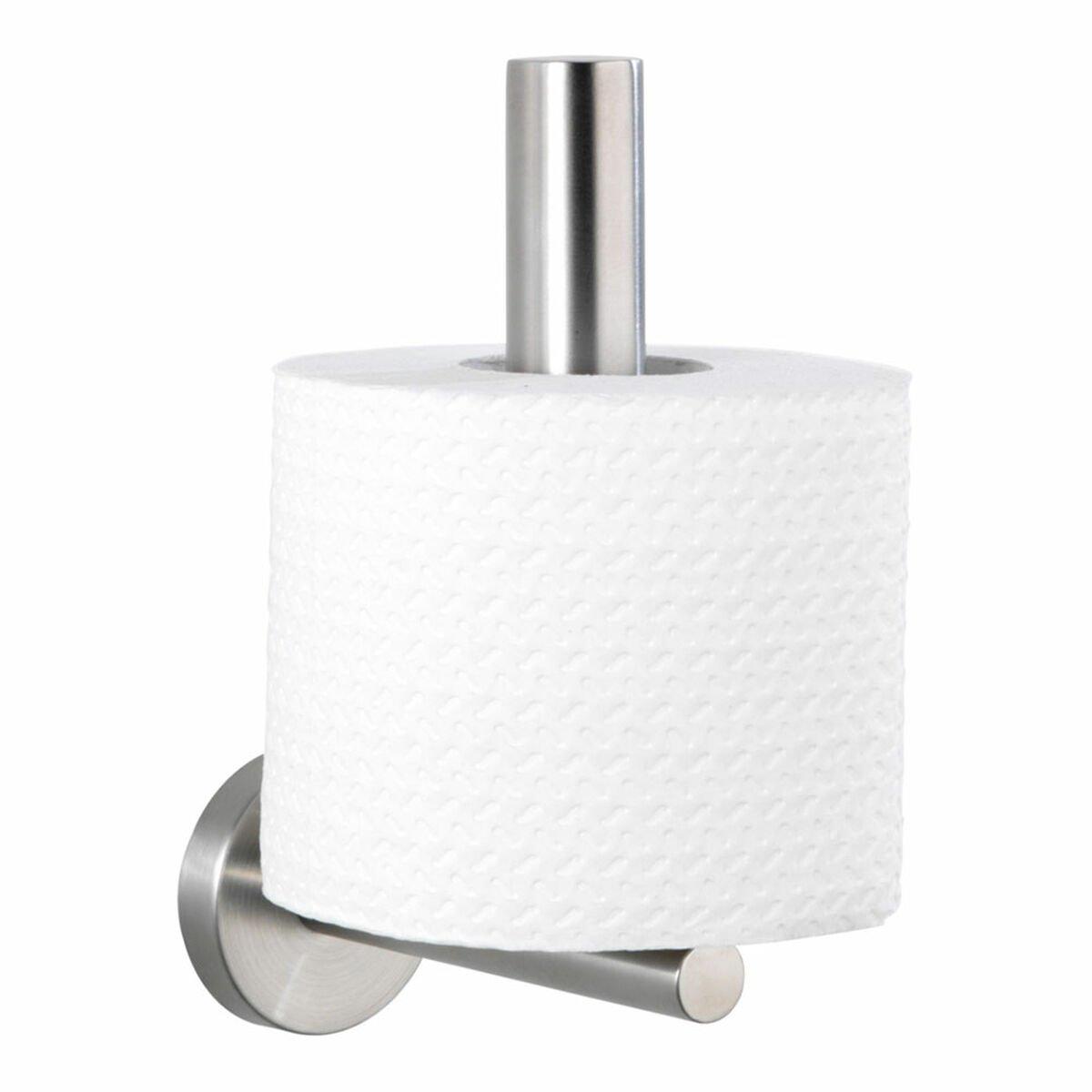Portarrollos de Papel Higiénico Wenko bosio Acero Inoxidable 8 X 18 X 12,5 CM Acero