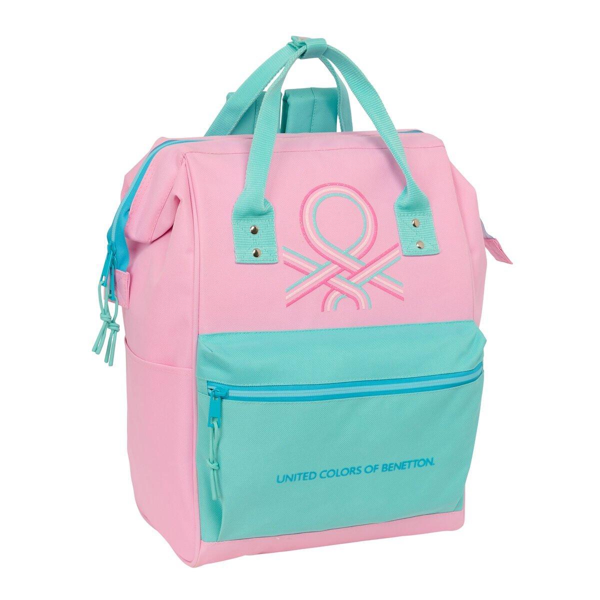 Mochila Escolar Benetton benetton Multicolor 27 x 40 x 19 cm