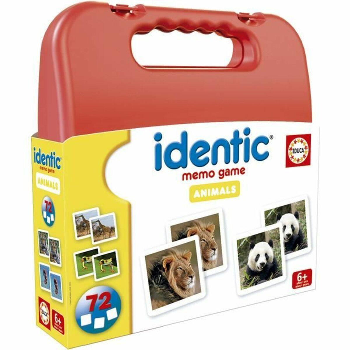 Juego de Memoria Educa Identic Memo Animals