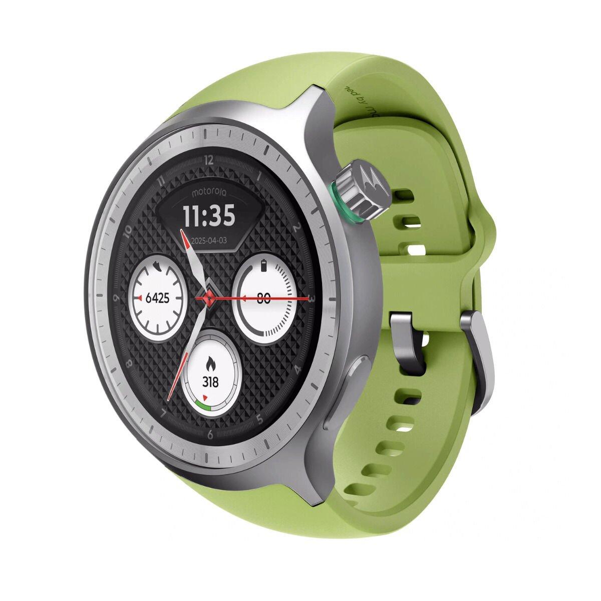Smartwatch Motorola Moto Watch 47mm Plateado 1,43" 47 mm 46 mm Ø 47 mm