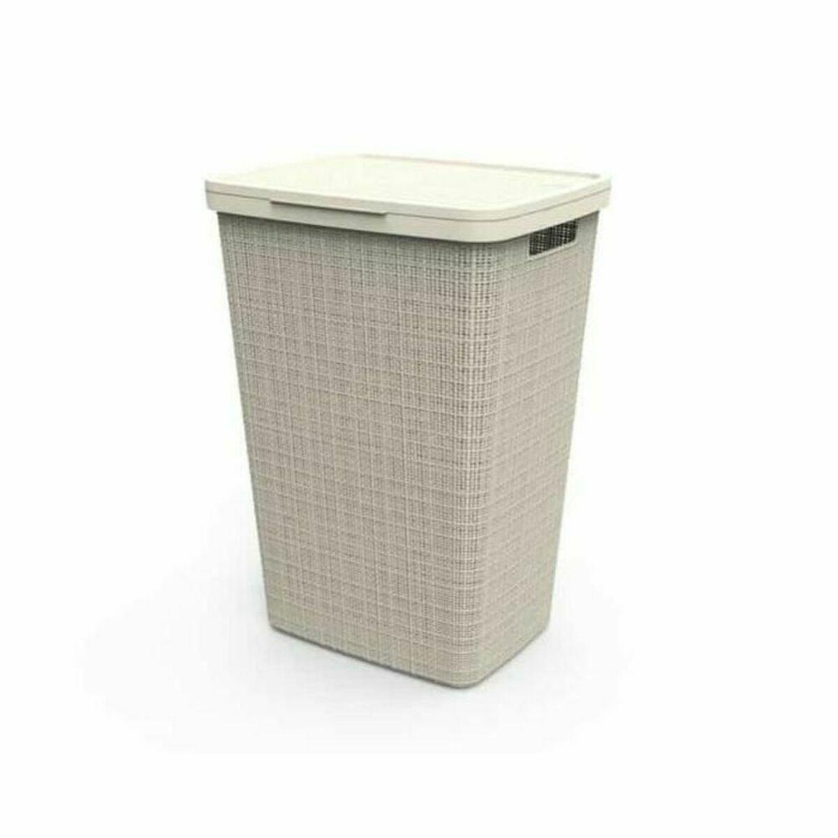 Cesto para la Ropa Sucia Curver Blanco