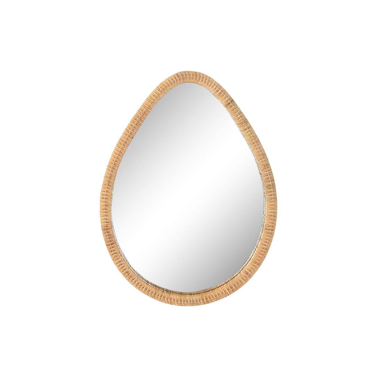 Espejo de pared Home ESPRIT Natural Scandi 60 x 4 x 80 cm