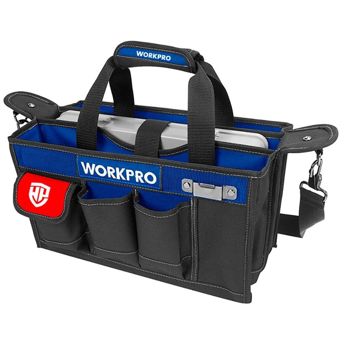 Bolsa de herramientas Workpro 39 x 22 x 29 cm Tela 28 L