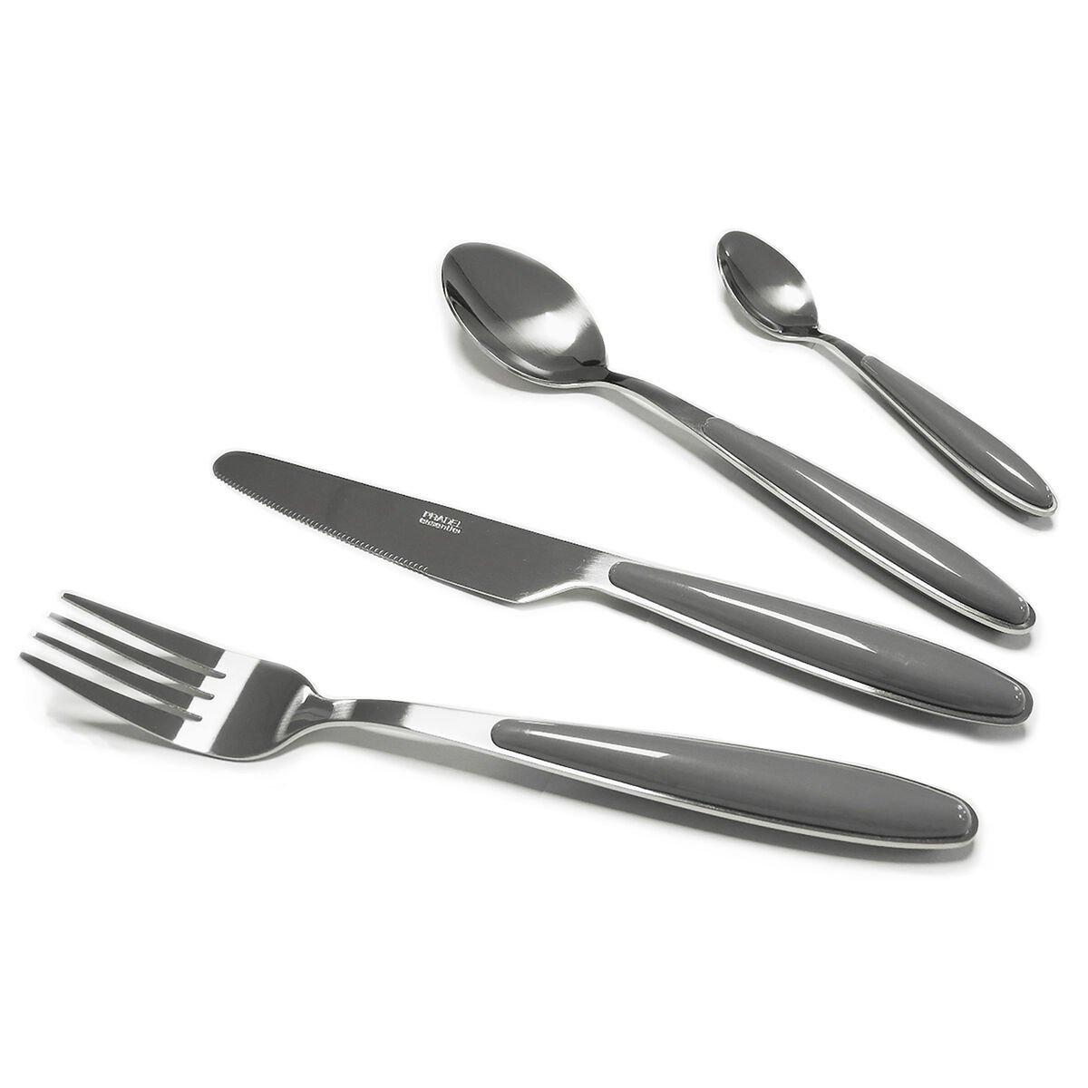 Cubertería Pradel essentiel Colorfull Gris Metal 20 Piezas