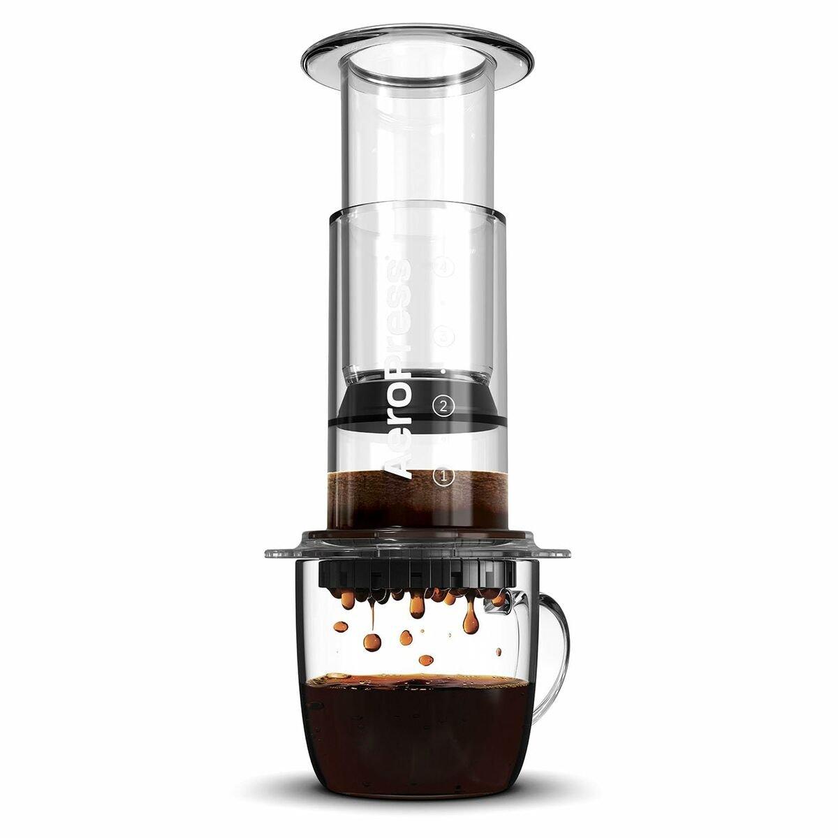 Cafetera Portátil Aeropress Clear Transparente Tritán 250 ml