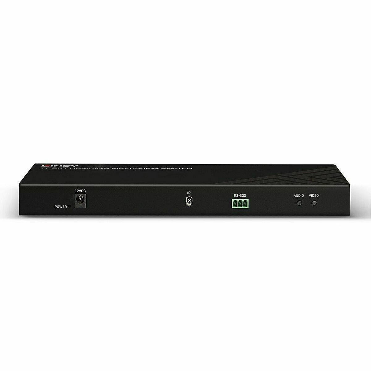 Hub USB LINDY 38330 Negro