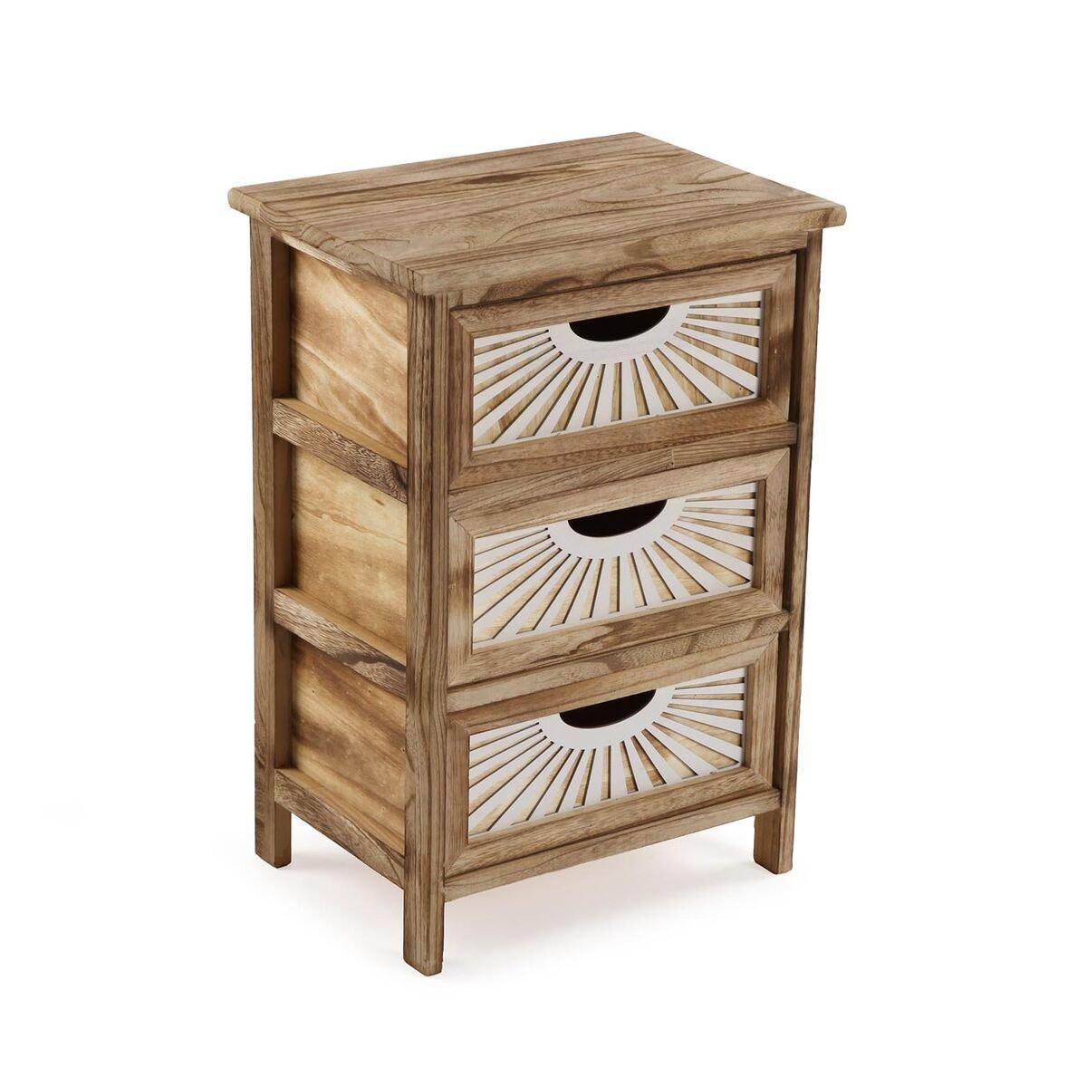 Cajonera Versa Adda Marrón 29 x 58 x 40 cm