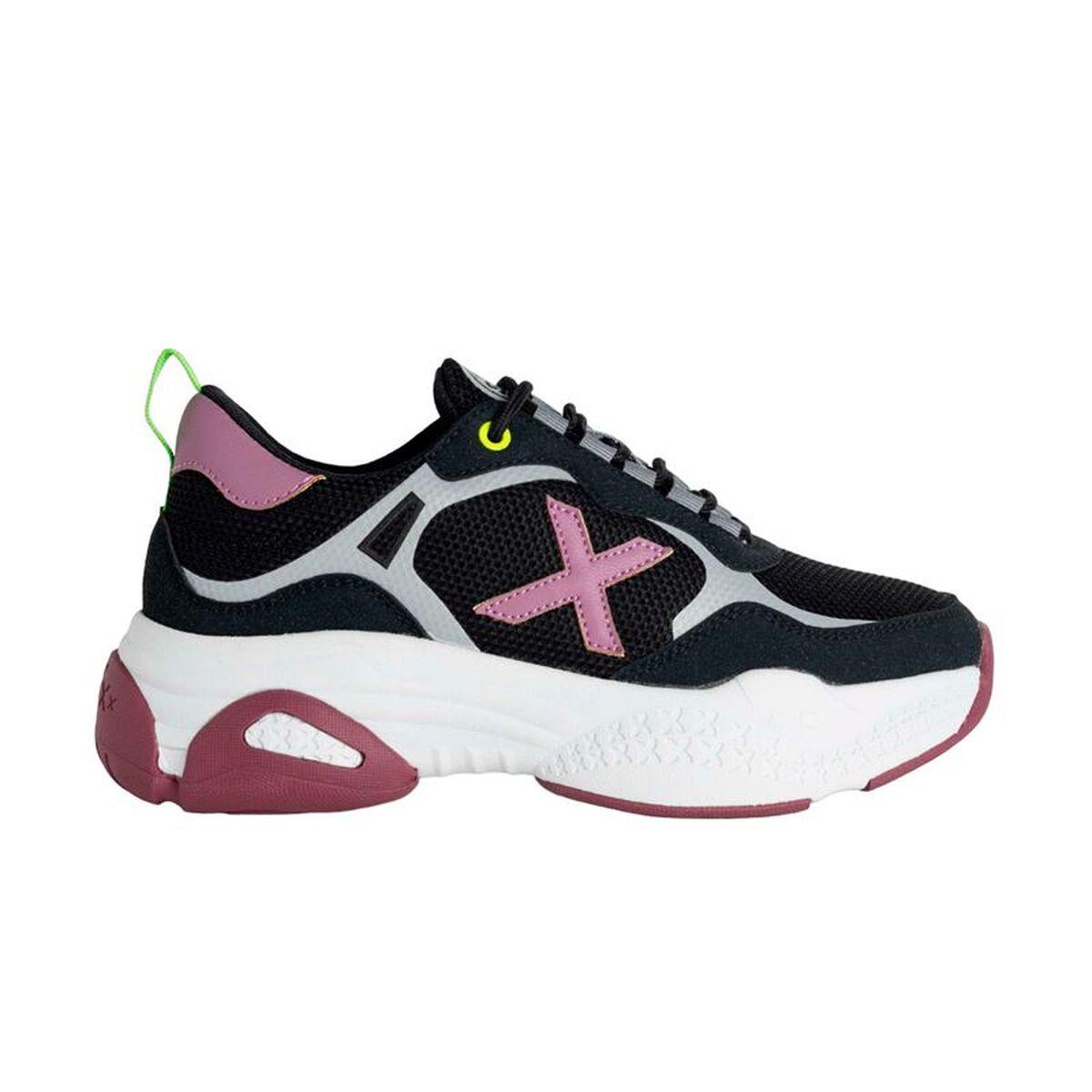 Zapatillas Deportivas Infantiles Munich Negro