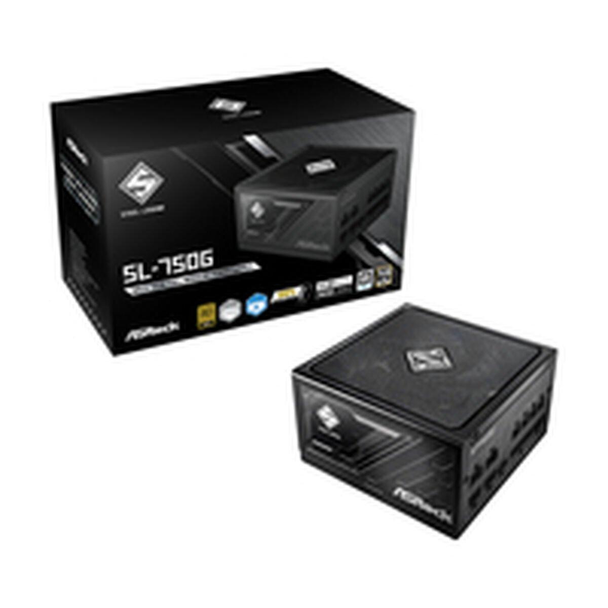 Fuente de Alimentación ASRock 90-UXS075-GFEAAA 750 W 80 Plus Gold
