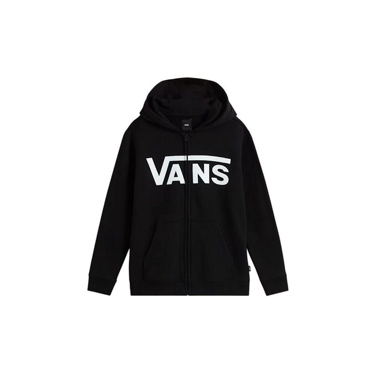 Sudadera con Capucha Niño Vans Classic II Fz Negro