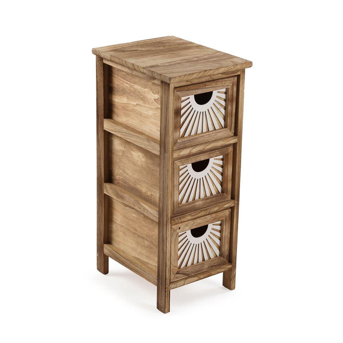 Cajonera Versa Adda Marrón 32 x 63 x 26 cm