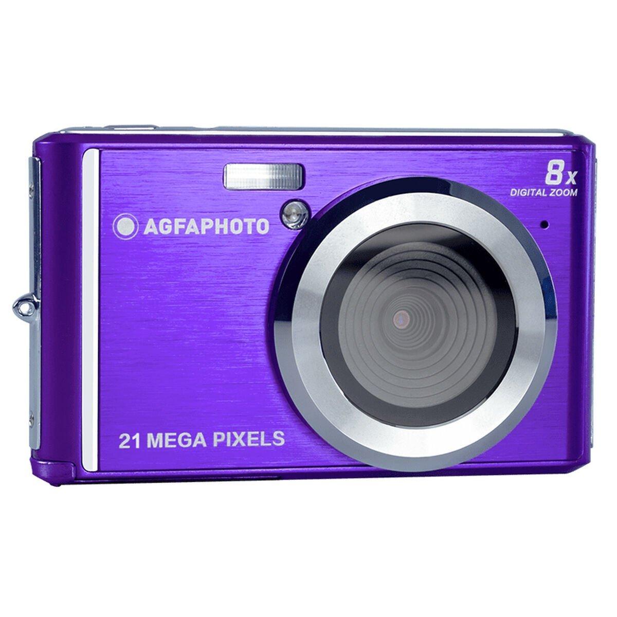 Cámara Digital Agfa 1 Morado Púrpura 21 MP 2,4"