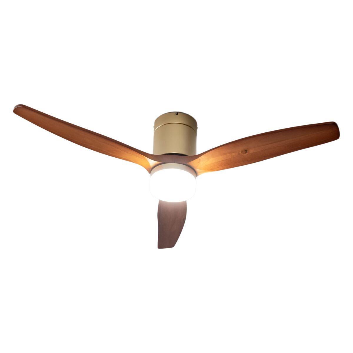 Ventilador de Techo con Luz Cecotec EnergySilence Aero 5600 20 W 40 W Dorado Madera