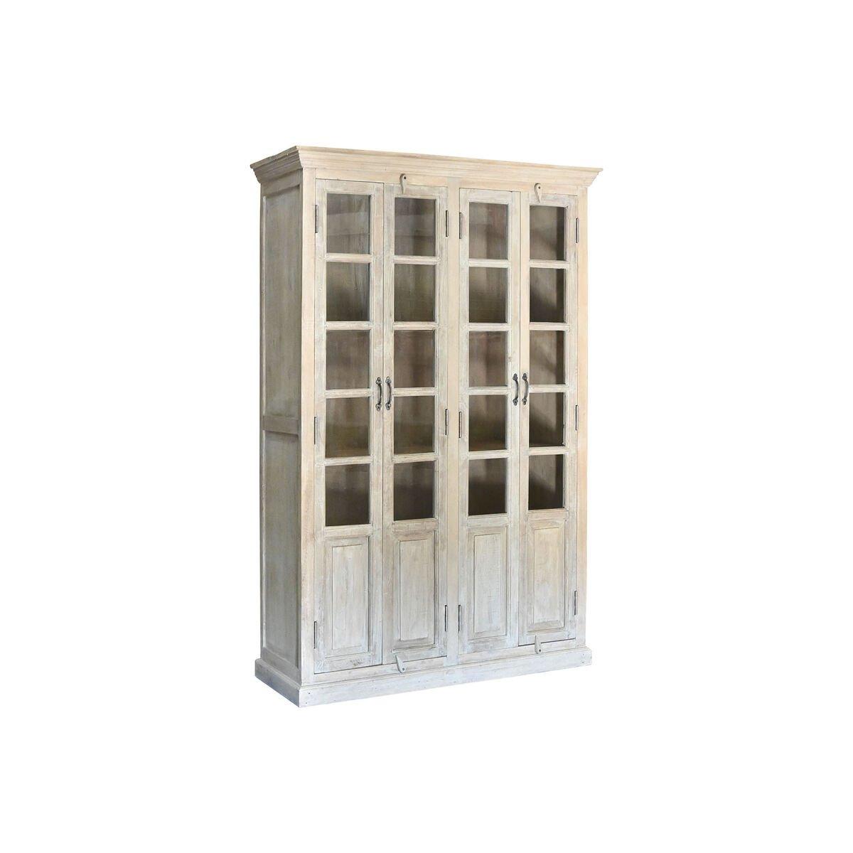 Vitrina Home ESPRIT Blanco Madera de mango 135 x 50 x 210 cm
