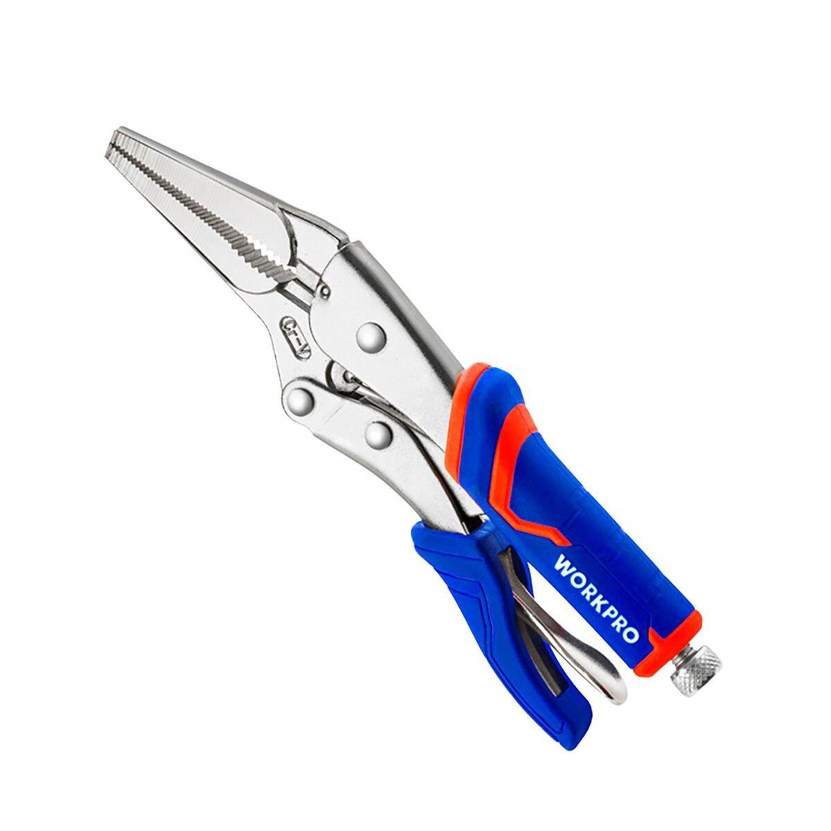 Alicates de presión Workpro 230 mm Resistente Ajustable