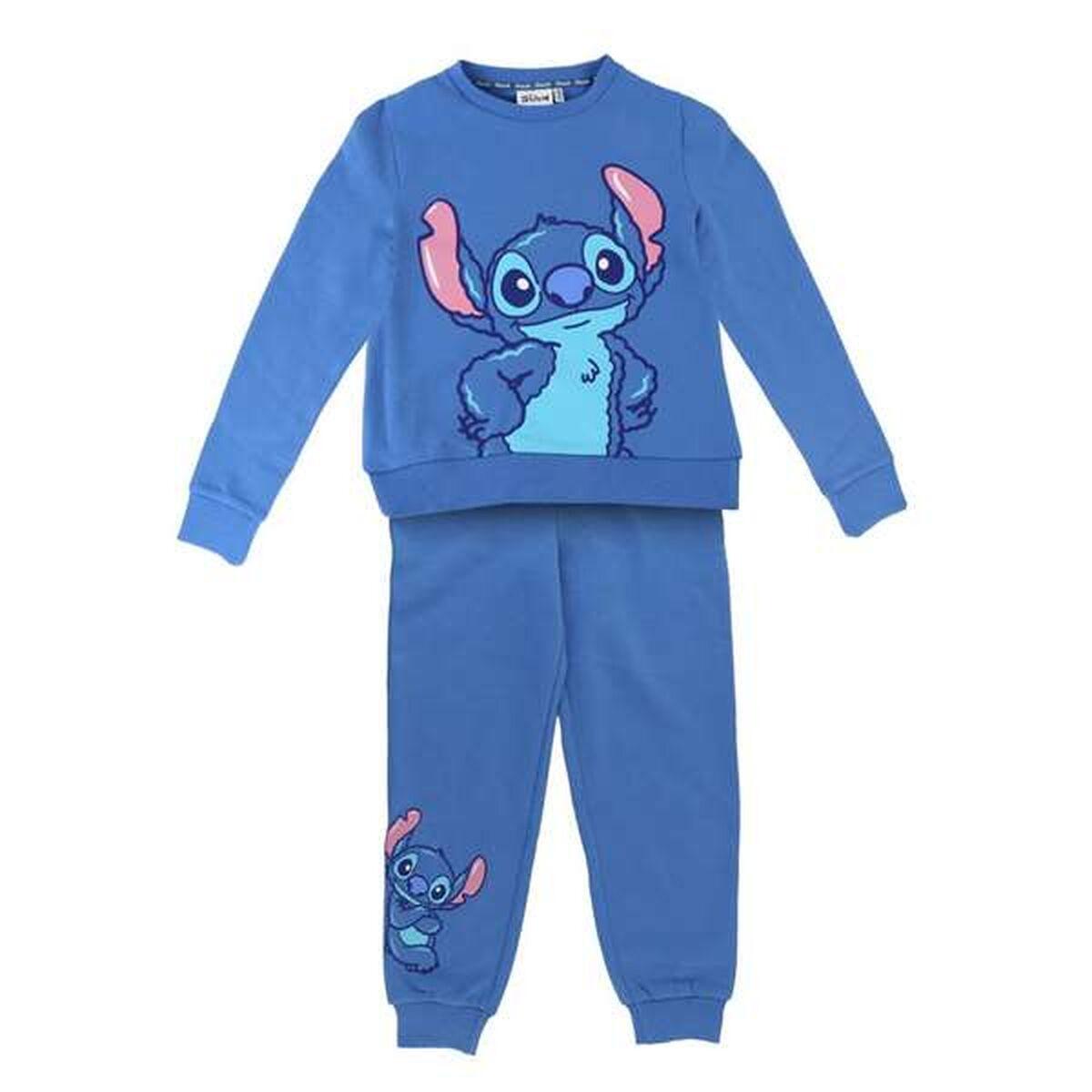 Chándal Infantil Stitch Azul 14 Años
